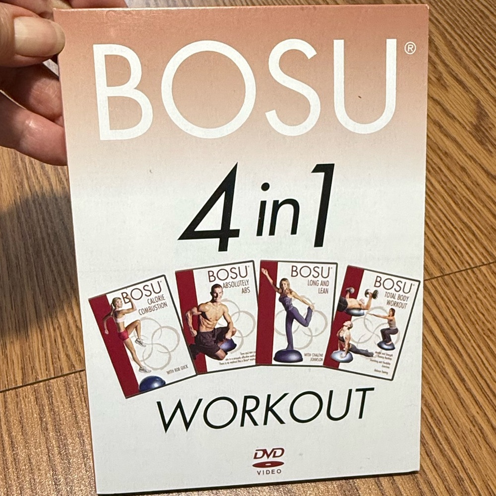 BOSU 4 in 1 Workout DVD